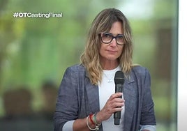 Noemí, durante la fase final del casting.