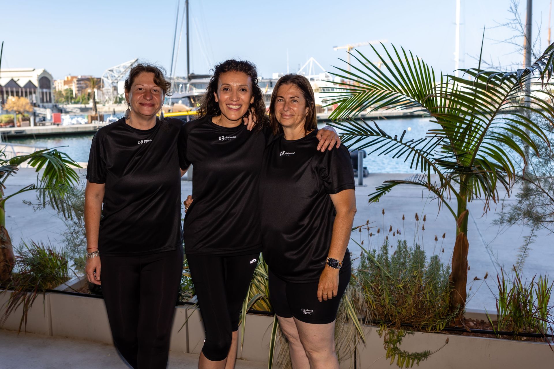 Virginia Salcedo, Inés Mira y Mónica Sáez.