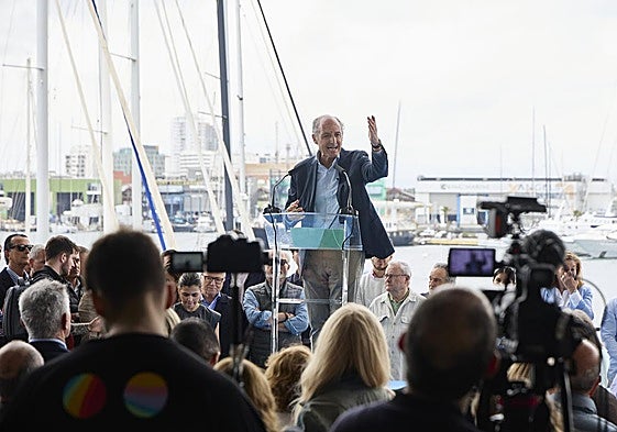Camps, en el acto que celebró hace unos meses en el Veles e Vents.