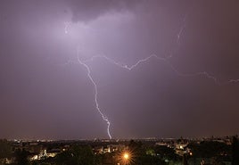 Aemet anuncia tormentas fuertes en Valencia y Castellón.