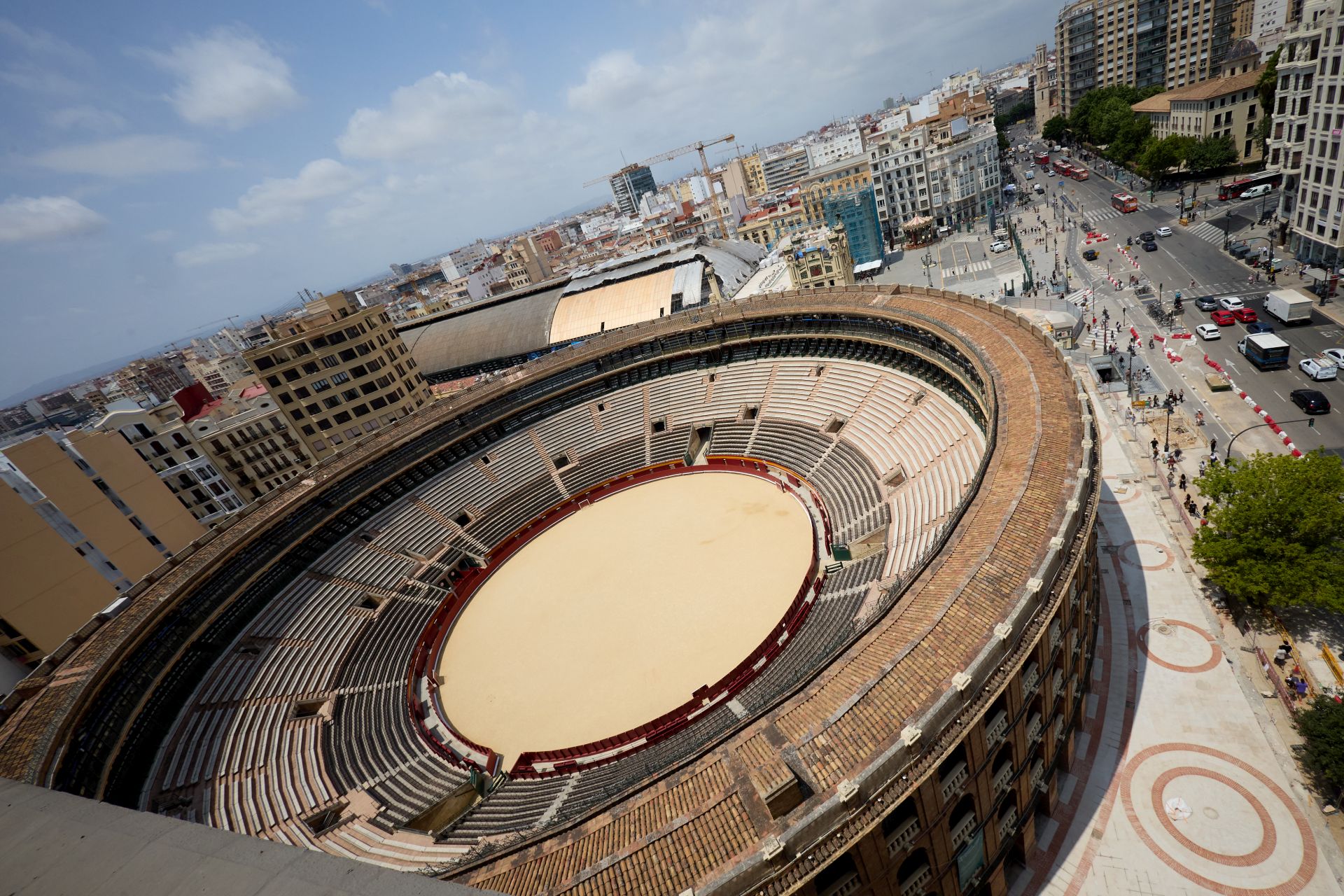 FOTOS | Así avanzan las obras de reforma en la plaza de toros de Valencia