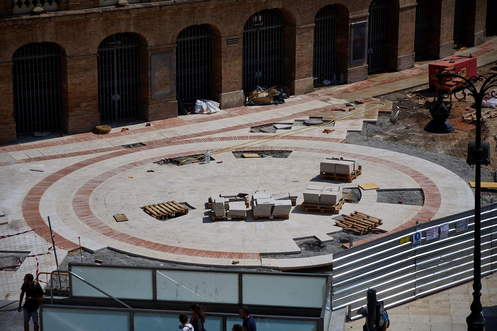 FOTOS | Así avanzan las obras de reforma en la plaza de toros de Valencia