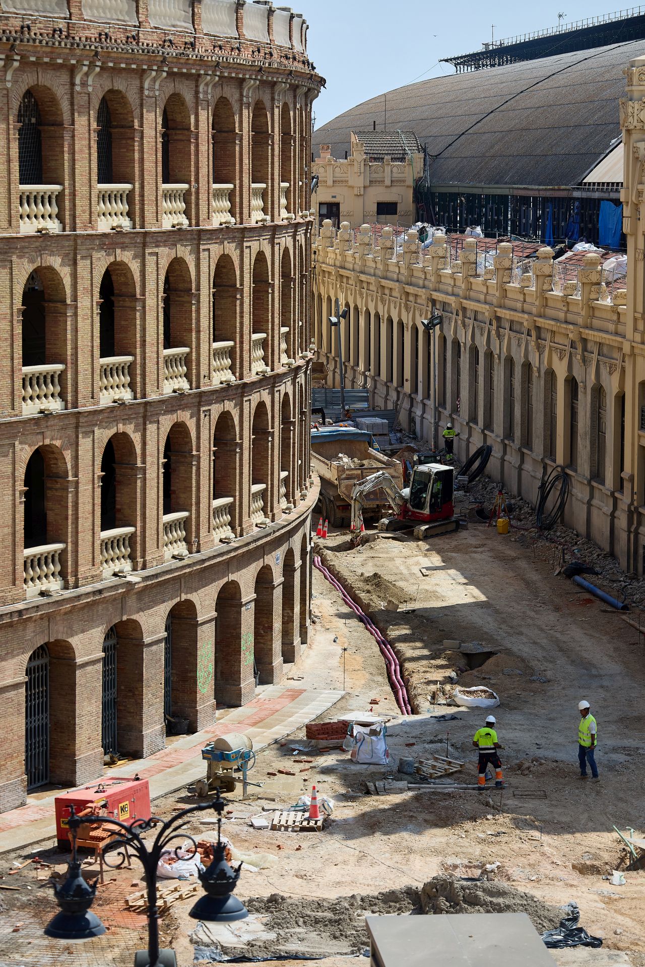 FOTOS | Así avanzan las obras de reforma en la plaza de toros de Valencia