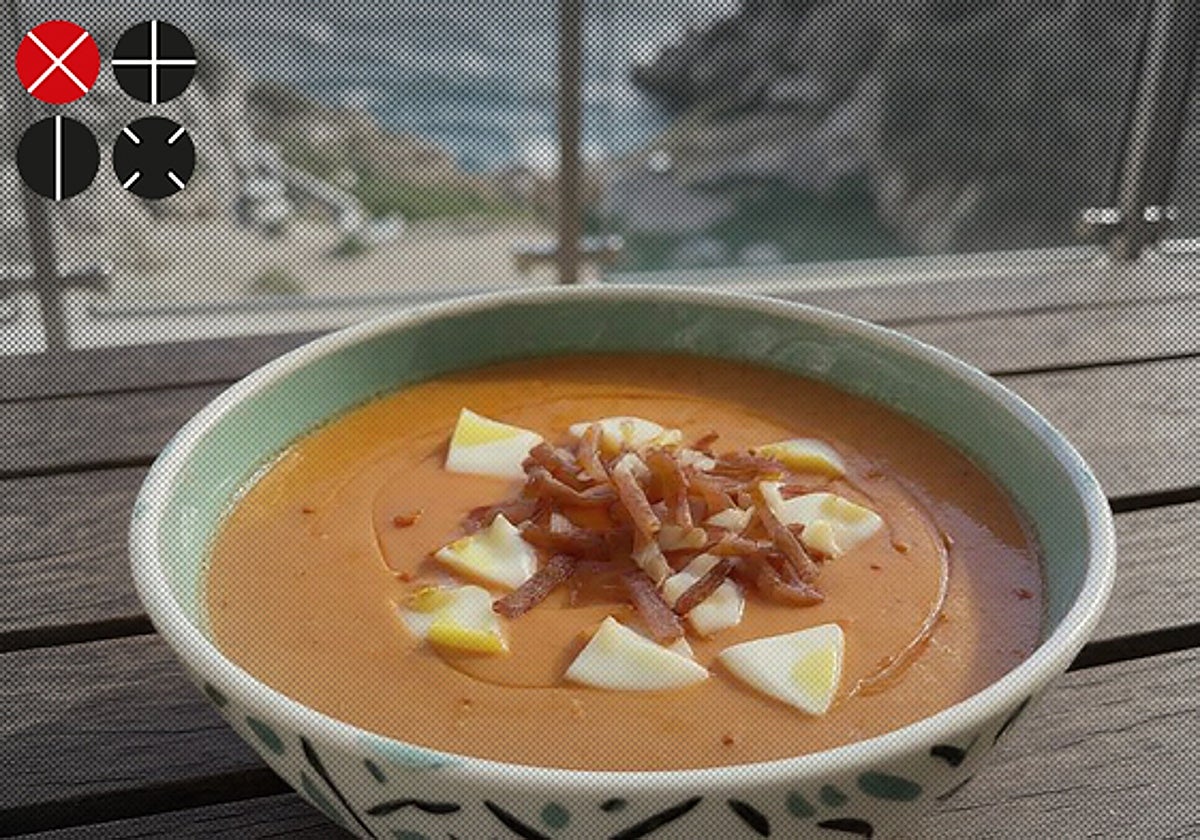 El salmorejo de Modesto Granados