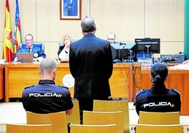 Un juicio en la Ciudad de la Justicia.