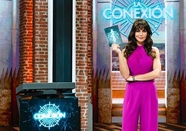 Lara Álvarez, en el plató de 'La Conexión'.