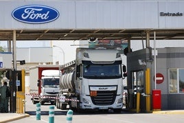 Entrada a la planta de Ford Almussafes