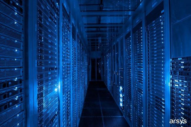 Interior del data center de Arsys