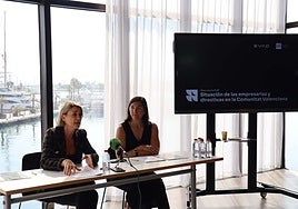 Marta Iranzo, presidenta de EVAP, durante la presentación del estudio.