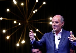 Francisco Camps, en el acto del pasado miércoles.