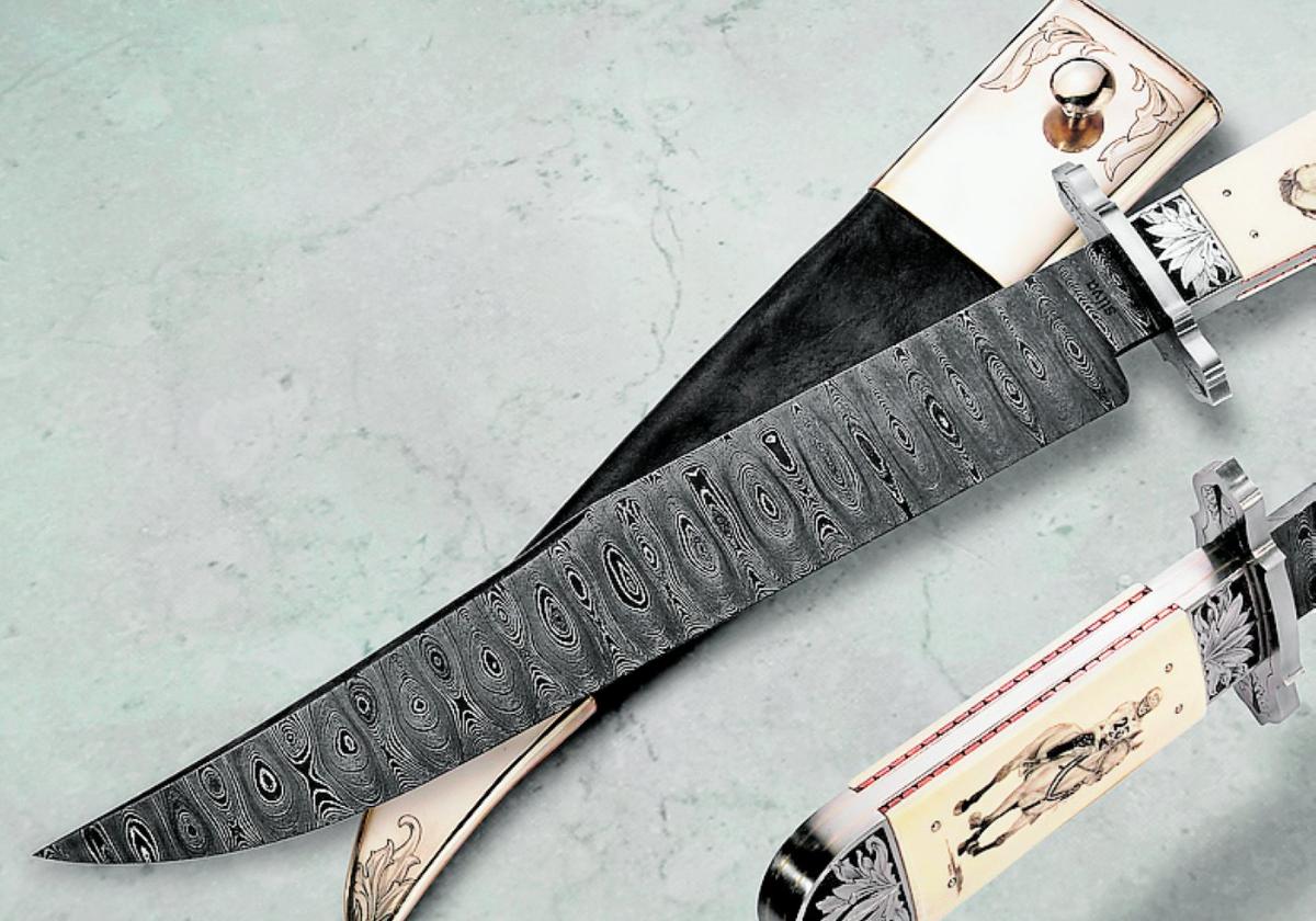 Cuchillos y navajas se podrán ver y comprar en la Feria.