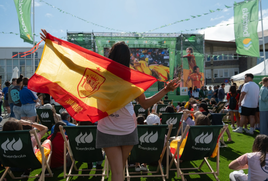 Iberdrola España activa una 'fan zone' en Benidorm para apoyar a la selección española en su conquista de Europa