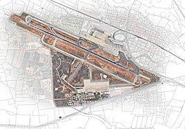 Pasajeros en la terminal del aeropuerto de Manises.