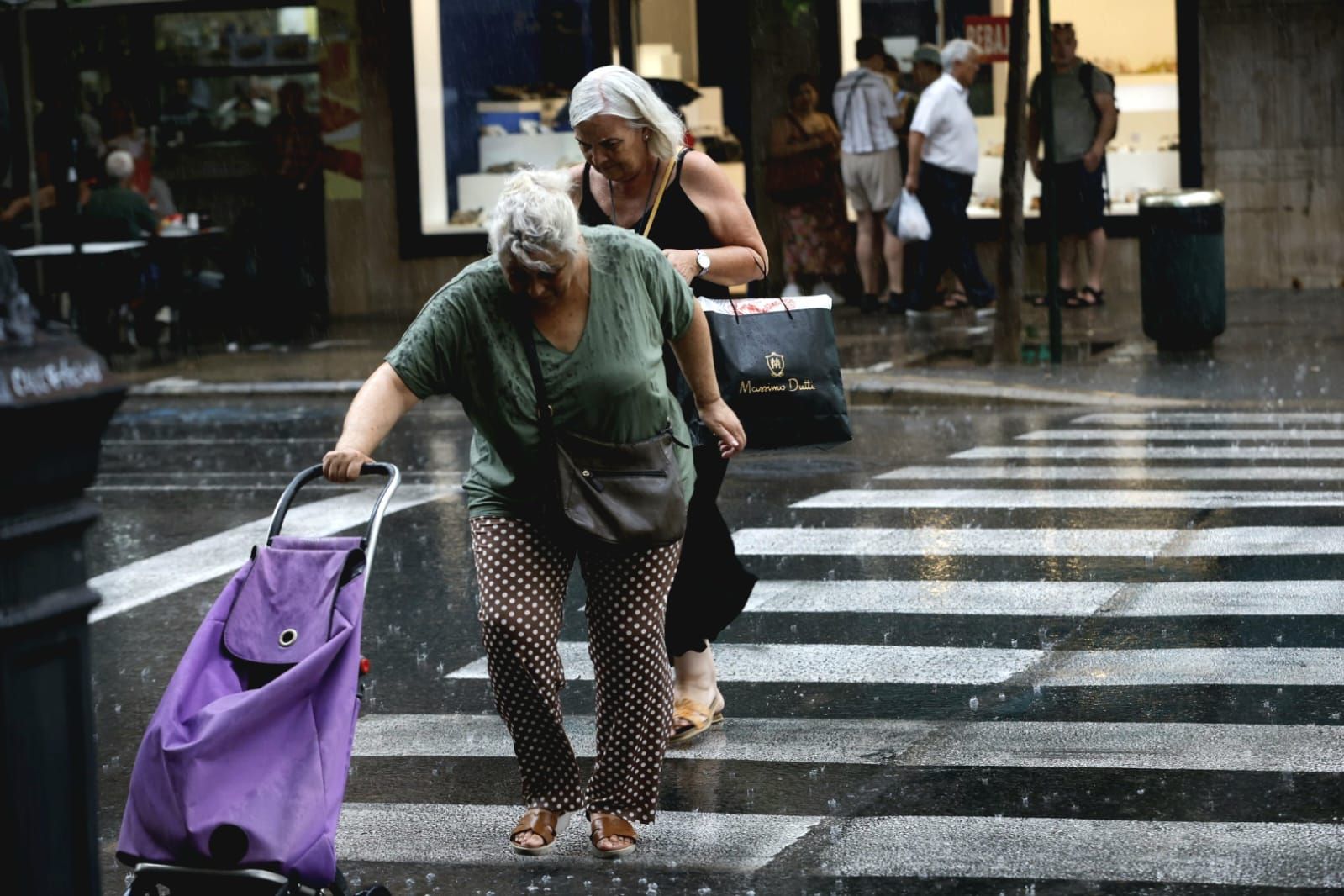 FOTOS | Fuertes lluvias en Valencia
