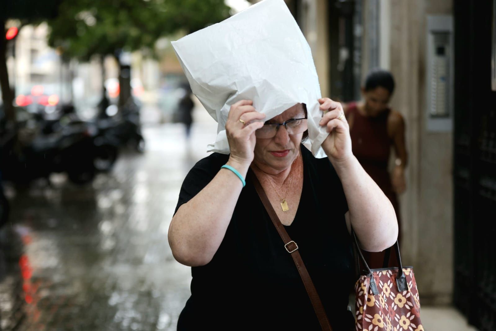 FOTOS | Fuertes lluvias en Valencia