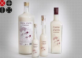 Crema de licor de arroz