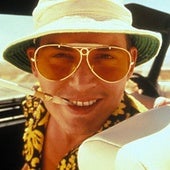 Johnny Deep en una escena de la película 'Miedo y asco en Las Vegas'
