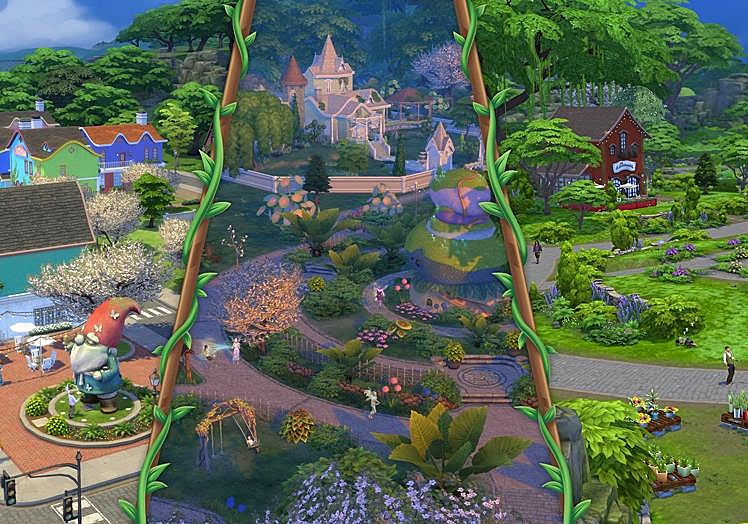 'Los Sims 4: Naturaleza Encantada'.