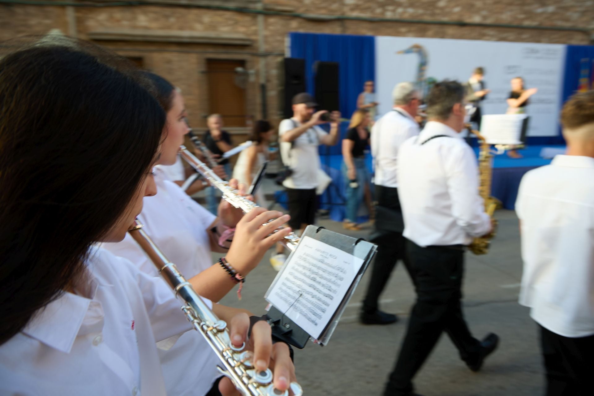 Quince bandas afectadas por la dana abren el Certamen Internacional de Valencia en La Torre