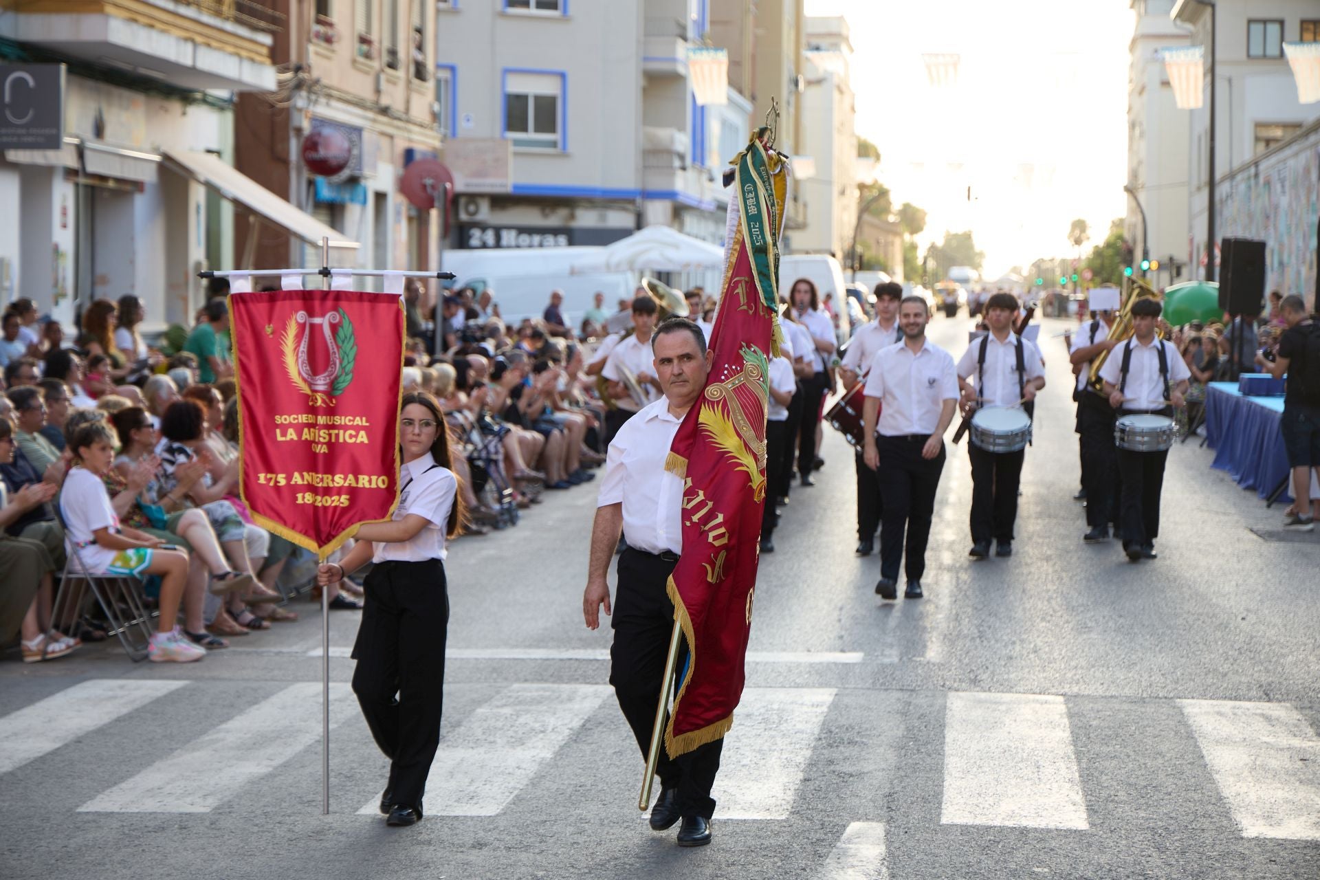 Quince bandas afectadas por la dana abren el Certamen Internacional de Valencia en La Torre