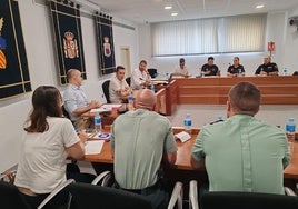 Reunión de la Junta de Seguridad Local.