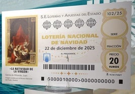 La Natividad de la Virgen de Juan García de Miranda ilustra el décimo de este año.