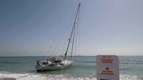 El velero encallado.
