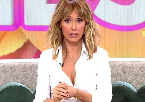 Emma García, presentadora de 'Fiesta'.