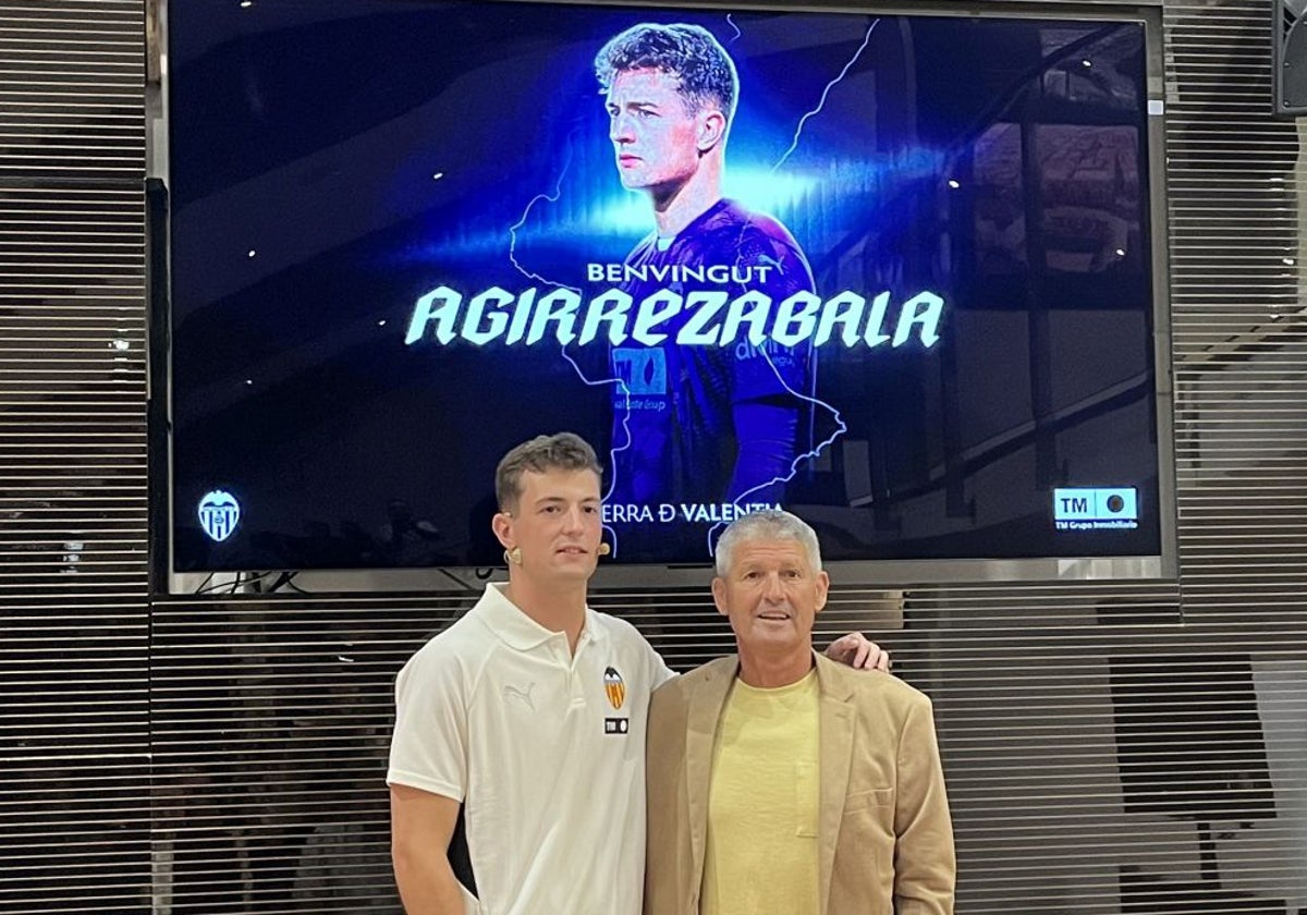 Julen Agirrezabala y José Manuel Sempere, juntos en la presentación