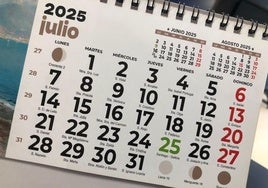 El 25 de julio será festivo en cinco comunidades autónomas y permitirá hacer un puente de tres días