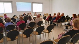 Jornada sobre curas organizada por la cooperativa en el municipio de Salem.