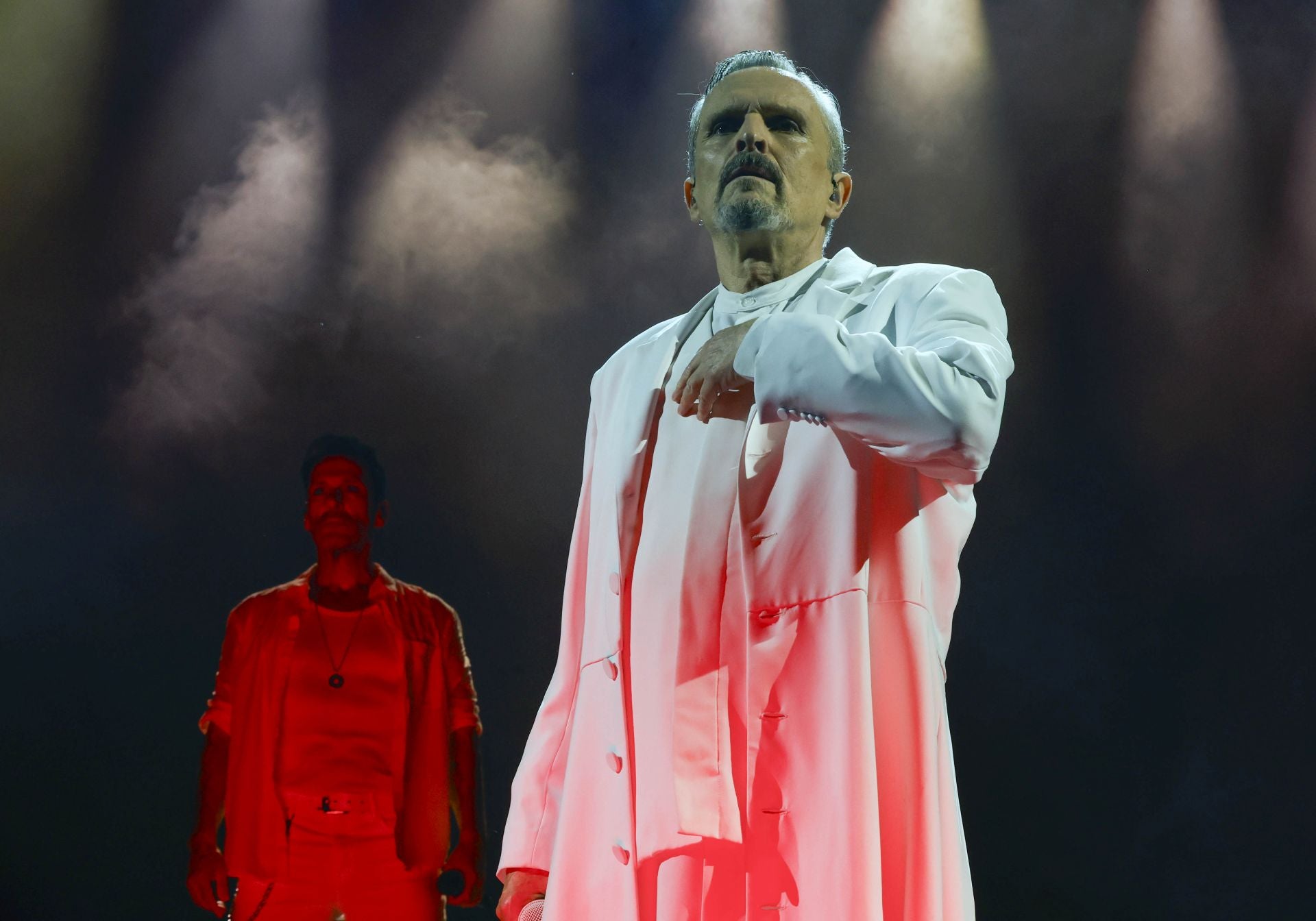 Miguel Bosé reconquista Valencia ocho años después