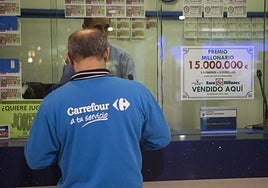 Una administración de Loterías.