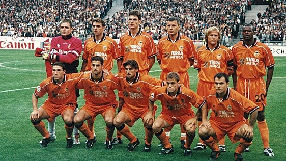El Valencia, en la final de la Champions de París que perdió ante el Real Madrid.