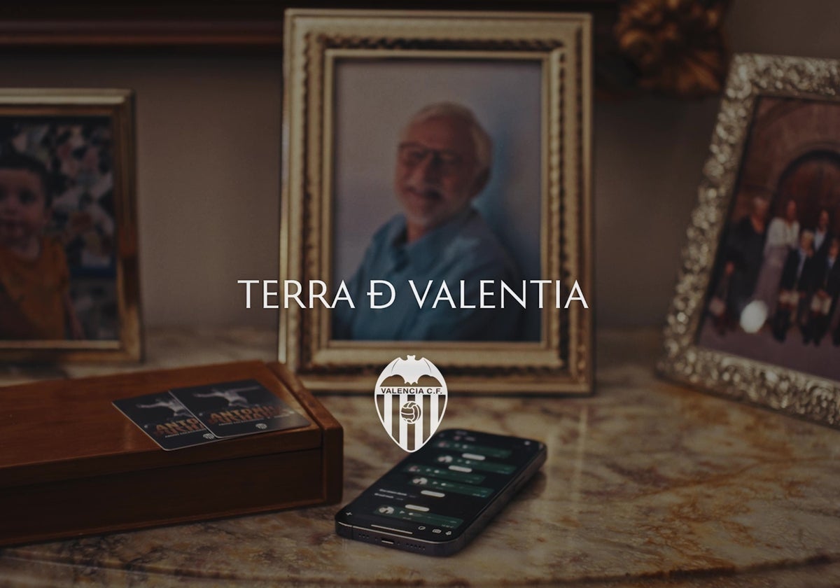 Fotograma del vídeo del Valencia.