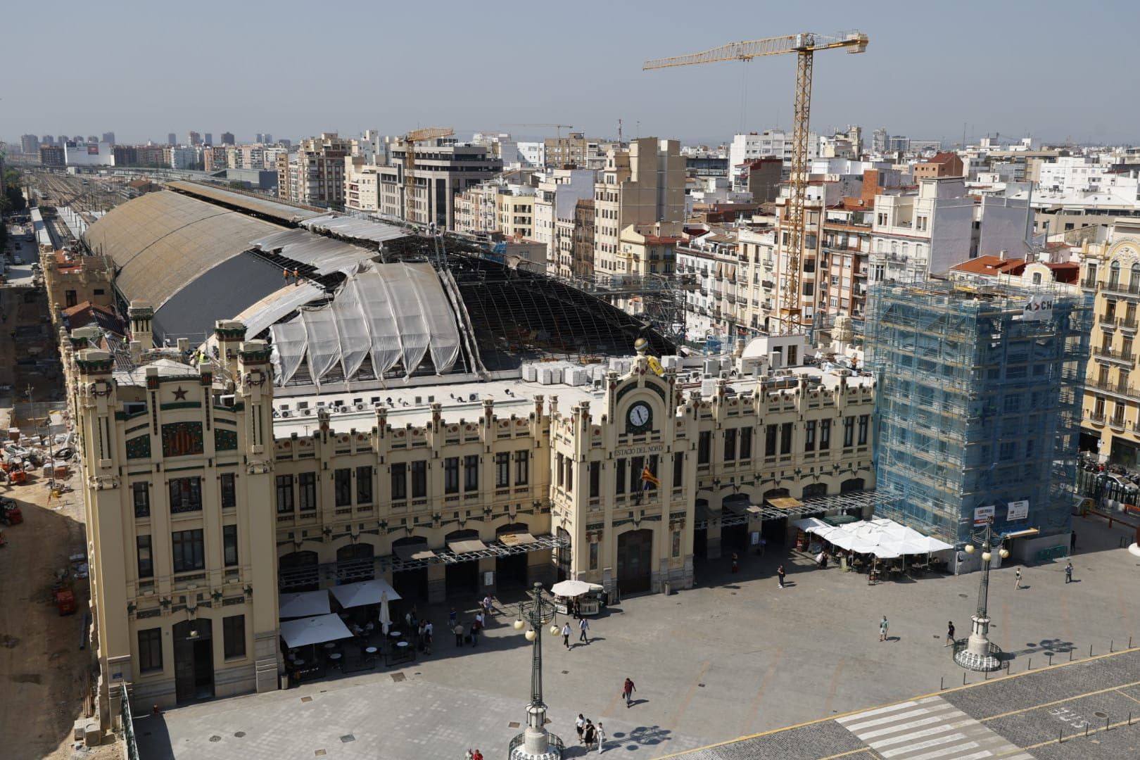 Fotos de la reforma de la Estación del Norte de Valencia
