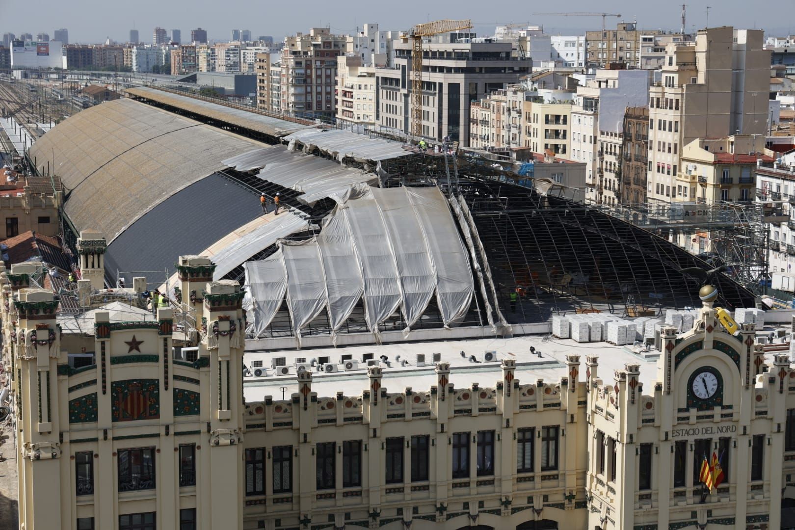 Fotos de la reforma de la Estación del Norte de Valencia