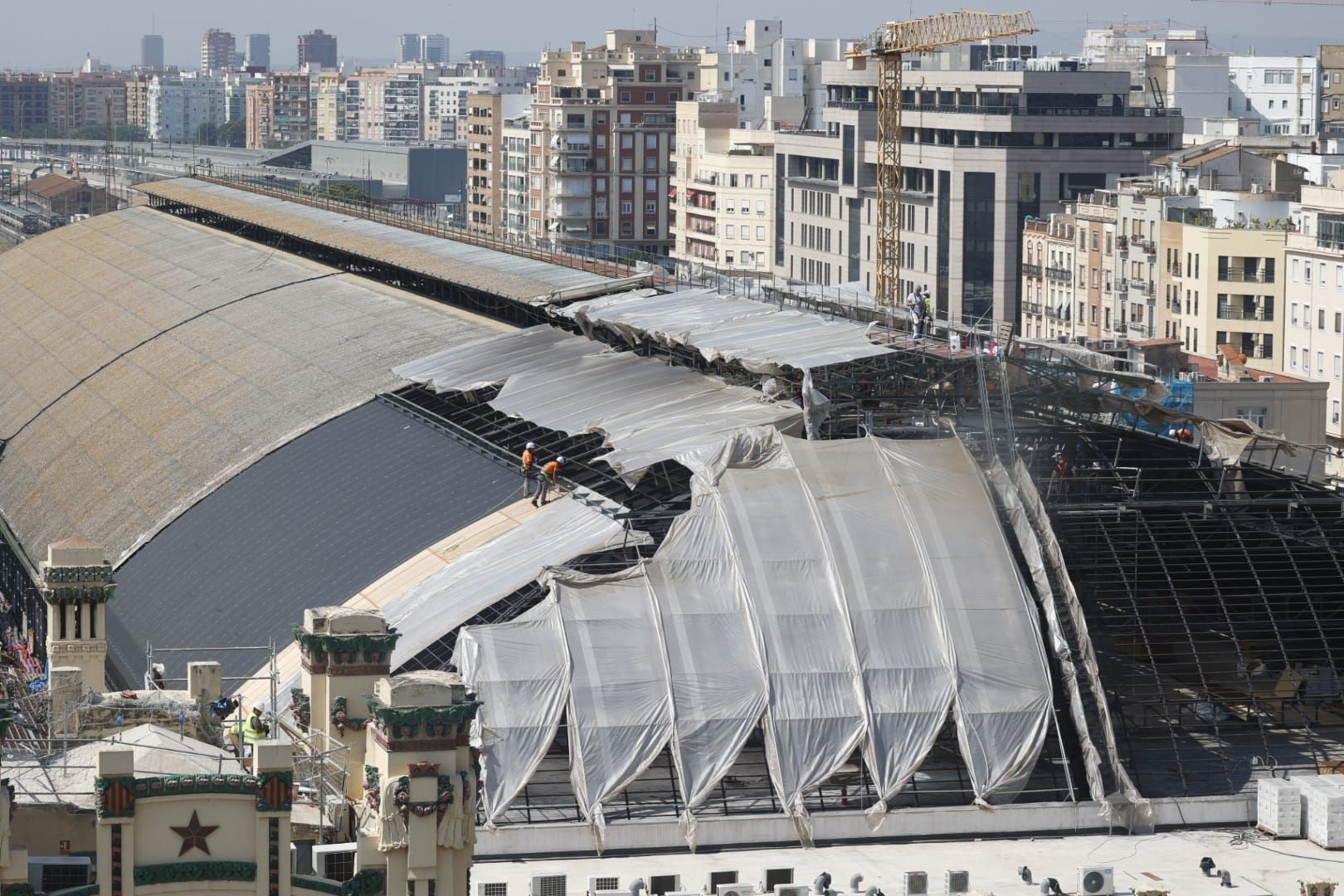 Fotos de la reforma de la Estación del Norte de Valencia