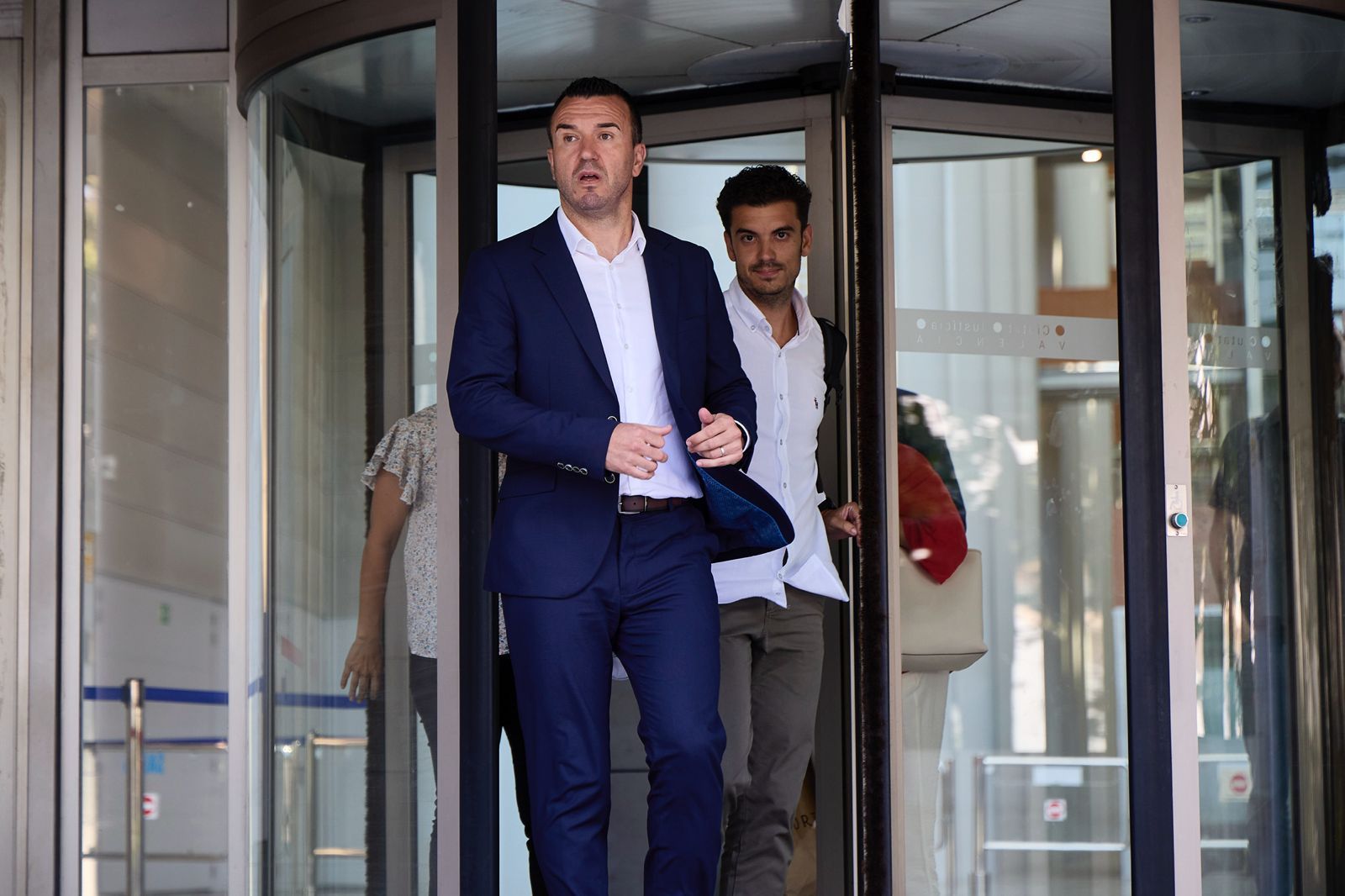 Vicent Mompó declara como testigo ante la jueza de la dana