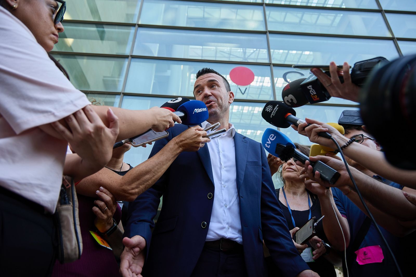 Vicent Mompó declara como testigo ante la jueza de la dana