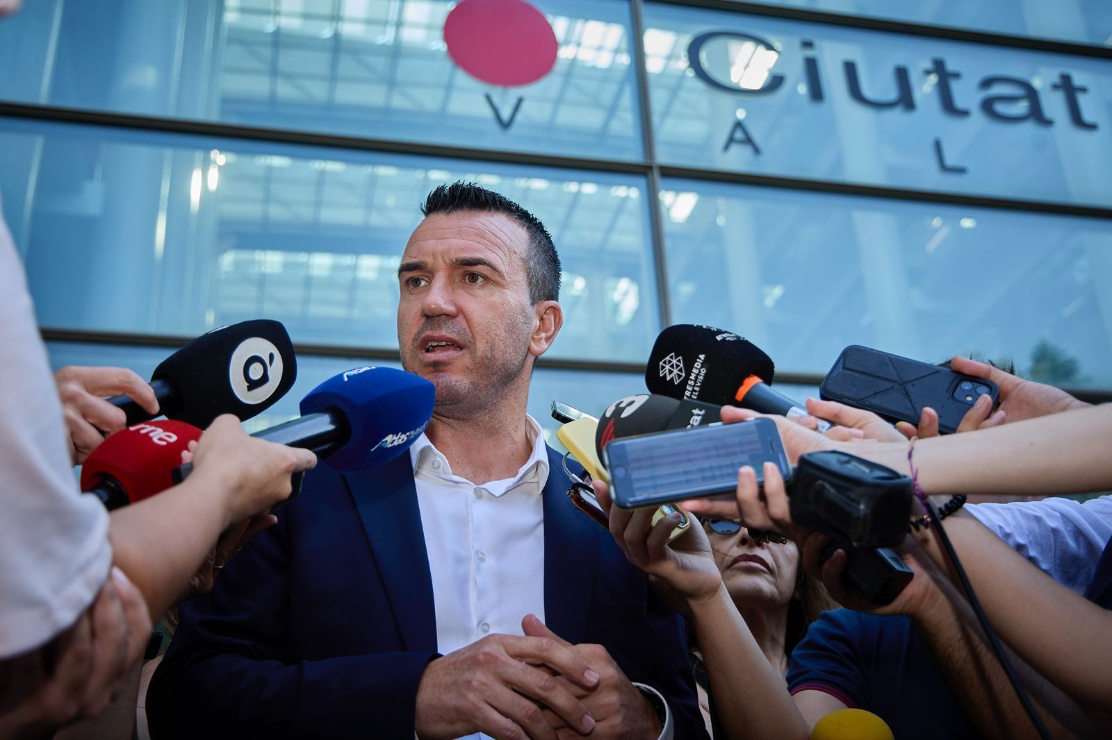 Vicent Mompó declara como testigo ante la jueza de la dana