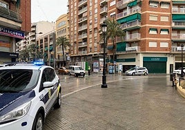 Un control de la policía local, en una imagen de archivo.