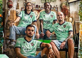 La tercera equipación del Levante para esta temporada.