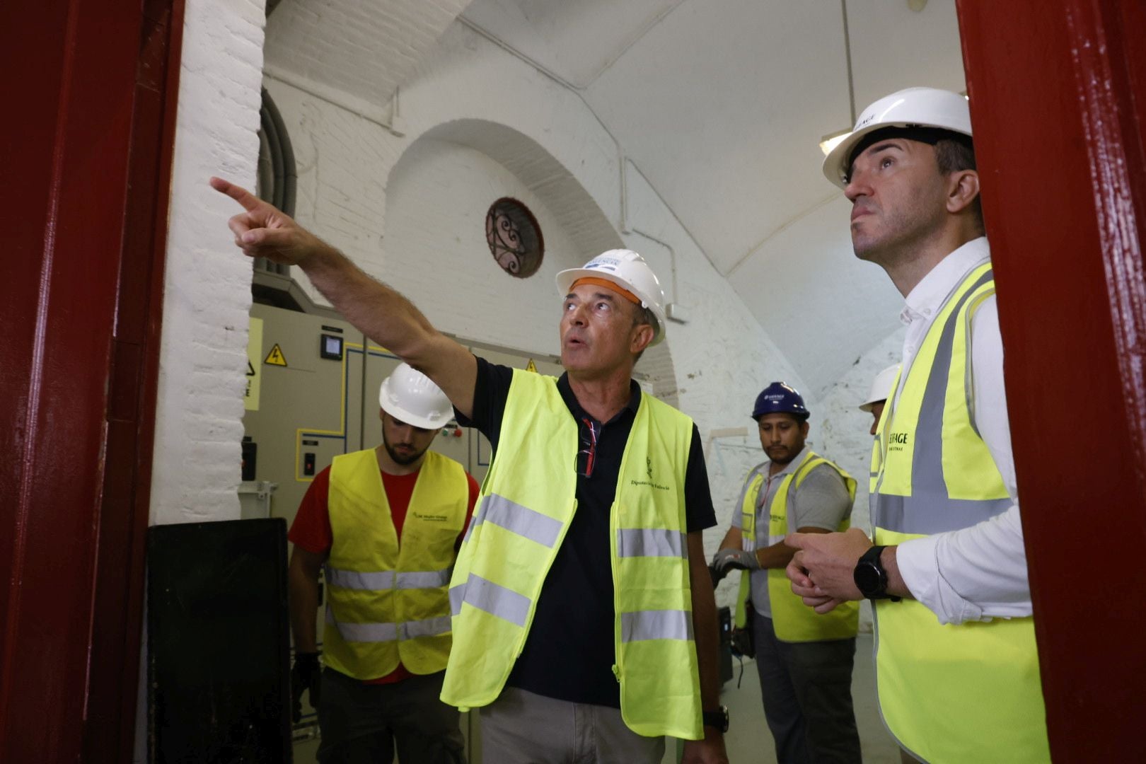 Fotos de las obras de la plaza de toros de Valencia