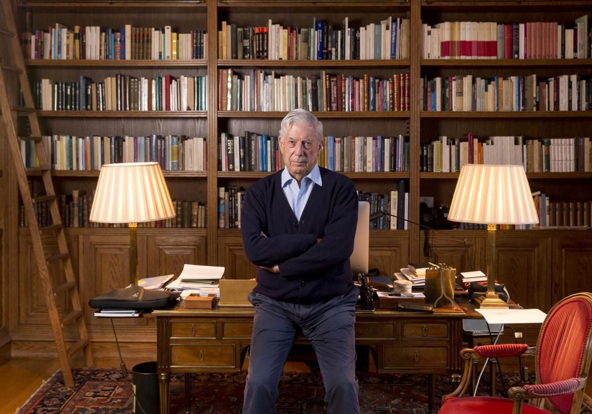 El escritor Mario Vargas Llosa en una imagen de archivo.