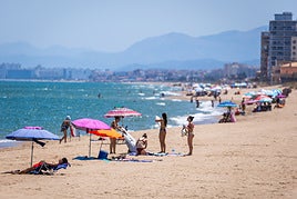 Las playas se llenarán este fin de semana.