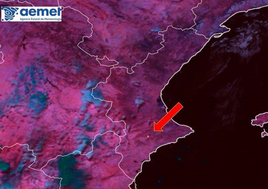 Imagen del Meteosat.