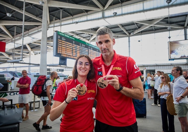 Un bronce mundial teñido de taronja