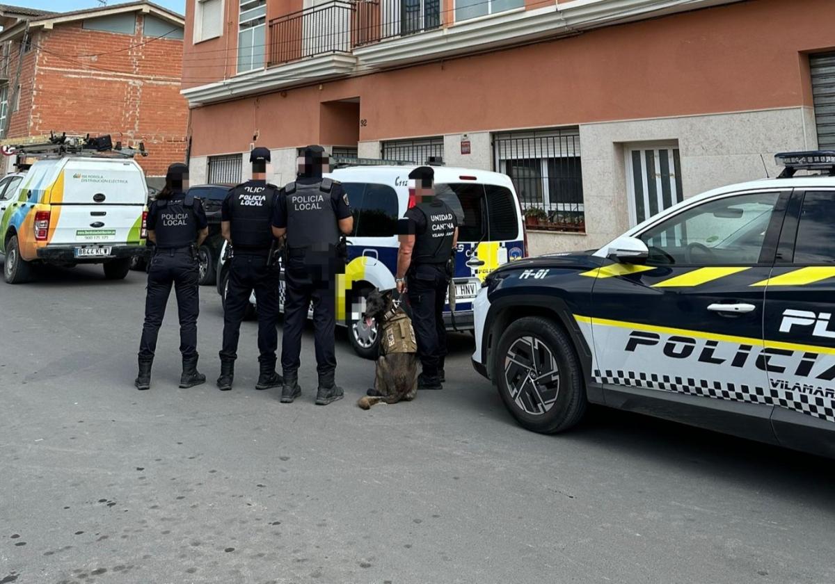 Actuación de la Policía Local.