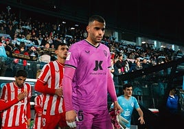 Luís Maximiano, antes de un partido.